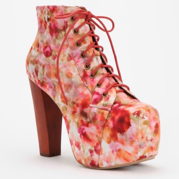 Jeffrey Campbell Shoes - Jefferey Campbell floral lita boot